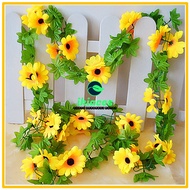 MATAHARI Sunflower Vines Vines Vines Plastic Flowers ARTIFICIAL Flowers ARTIFICIAL Plants
