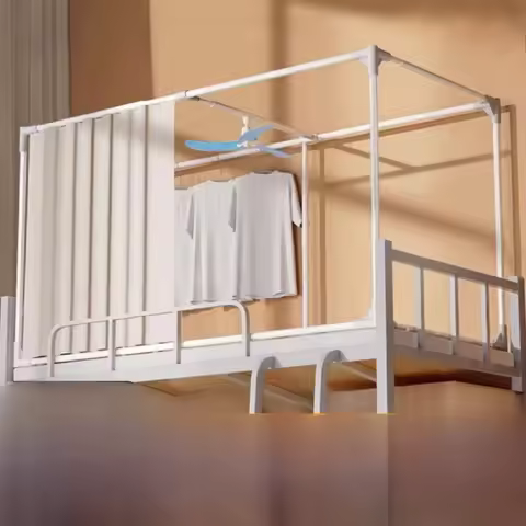 Thickened Bed Curtain Pole Student Dormitory Upper Bed Mosquito Net Rod Single Bed Lower Bed Support