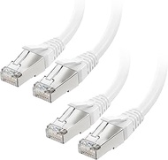 Cable Matters [Cat8 Certified 2-Pack 40Gbps Shielded Cat 8 Ethernet Cable - 25ft, 2000Mhz Category 8