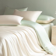 Summer Single Piece Solid Color Ice Feel Double Duvet Cover Dormitory Duvet Cover Nantong Buy Duvet 