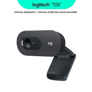 Logitech C505 HD Webcam - 720p HD External USB Camera for Desktop or Laptop with Long-Range Micropho