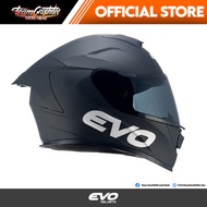 EVO GT PRO MATTE BLACK (SMOKE LENS) FULL FACE DUAL VISOR WITH FREE CLEAR LENS