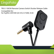 TR3.5 150CM Remote Camera Switch Shutter Release Cable for Fujifilm GFX100 II,X-S10, X-T200, X-E4