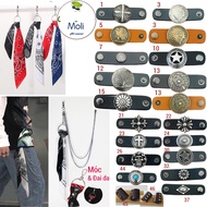 Bandana accessories - Scarf holder - Scarf hanger - Scarf ring - Song An Eco pants chain Bandana Hea