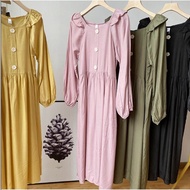 KOREAN STYLE DRESS KOREAN DRESS KOREAN MIDI DRESS / DRESS KOREAN STYLE DRESS FOR WOMEN RAYON DRESS/