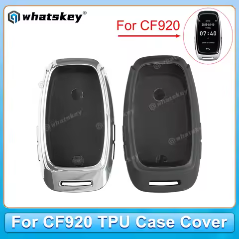WhatsKey CF920 LCD Smart Remote Car Key Cover TUP Cover Case Protector Chain CF920 Display Key for P