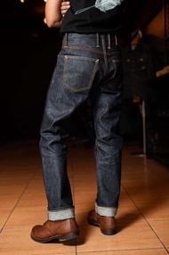 Pinion Denim Cardinal 17Oz ผ้าดิบญี่ปุ่นริมแดง มีทรงกระบอกเล็ก/กระบอกตรง ยีนส์ไทยลิขสิทธิ์แท้