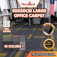 50x50CM Large Non-Slip Carpet Tiles Office Karpet Lantai