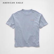 American Eagle Boxy Destination Graphic T-Shirt เสื้อยืด ผู้ชาย กราฟฟิค (EMTS 017-4247-415)