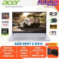 Laptop Acer Swift X Sfx14 Ryzen 7 5825U 16GB SSD 2TB RTX3050TI WIN11