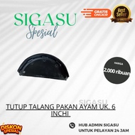 6 INCH CHICKEN FEED GUTTER COVER - LAYING CHICKEN FEED PLACE