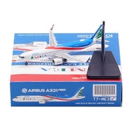 Ready Stock Airplane JC Wings 1: 400 Alloy Airplane Model Middle East Airlines Airbus A321neo T7-ME3