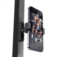 2026 Portable Gym Magnetic Phone Holder, 360 Adjustable, Gym Accessories with Smartphones ,Fitness E