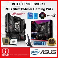 Asus ROG Strix B560-G Gaming WiFi B560 LGA1200 MOTHERBOARD + Intel 10TH / 11TH GEN CORE I3 / I5 / I7