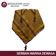 SERBAN WARNA DEWASA (46"x46")