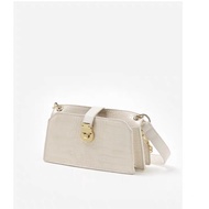 Nretro - square bag / sling bag / mickey shoulder bag w/ gold chain