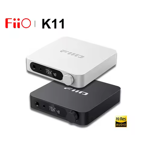 FiiO K11 Desktop Lossless HiFi USB DAC Power Headphone Amplifier Hi-Res Audio 4.4mm 6.35mm Balanced 