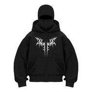 Trabas.Co RHID Hoodie - Zip Hoodie, Balaclava, Fleece 280gsm, Gangster Jacket