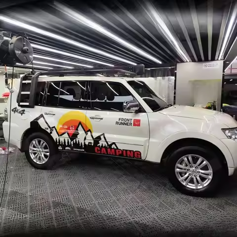 Car Vinyl Sticker FOR Mitsubishi Pajero V73 V93 V97 V87 body modification for off-road sports custom