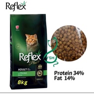 Reflex Plus Adult Chicken Cat Food 8Kg / 1.5 kg