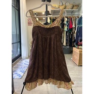 Bohemian Style Brown Dress