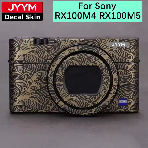 Camera Sticker RX100M4 RX100M5 RX100M5A Decal Skin Vinyl Wrap Film Protector Coat For Sony RX100 IV 