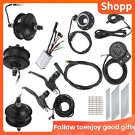 Shopp E‑Bike Conversion Kit  Hub Motor Simple To Operation High Strength for 24in Wheel DIY Electric Bicycles