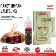 umpan ikan mas satu paket KK Jaliteung - Paket umpan pancing ikan mas kk jaliteung produk egi bandun