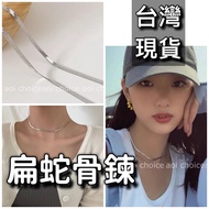 [Taiwan Ready Stock] Snake Bone Necklace Snake Bone Chain Snake Bone Chain y2k Necklace Korean Neckl