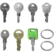 7 Pentesting Master Key Set,MK9901 CH751 CH501 CH545 A126 84 16120 E114 RV Compartment Cargo Key