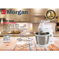 MORGAN 400W 3.5L STAINLESS STEEL BOWL STAND MIXER MSM-NC400HM // MORGAN 300W 3.4L STAND MIXER MSM-NC