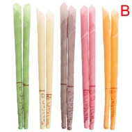 Rapun 10Pcs Indiana Natural Ear Candle Treatment Healthy Care Removal Cleaner Ear Wax