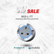 Eubiq Premium British Adaptors BS3-L-TT  [Eubiq Malaysia Official]