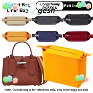 GESH1 Insert Bag, Bucket Bag Felt Liner Bag, Multi-Pocket Storage Bags Travel Bag Organizer for Longchamp LE PLIAGE/ROSEAU