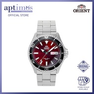 [Aptimos] Orient Mako III Kamatsu RA-AA0003R Red Dial Men Automatic Bracelet Watch