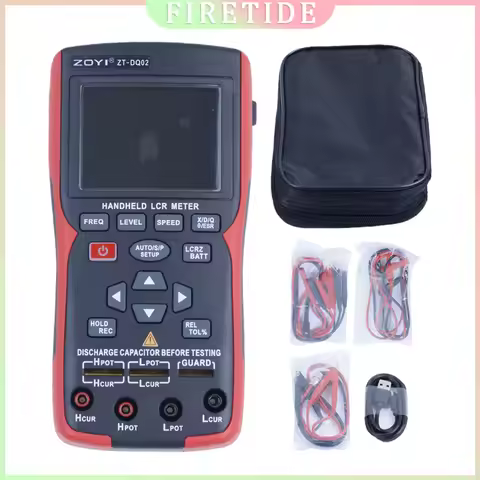 ZT-DQ01/DQ02 High-precision handheld bridge LCR lithium battery internal resistance meter Battery te