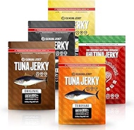 Kaimana Jerky Ahi Tuna Sampler Bundle - All Natural & Wild Caught Tuna Jerky. Made in USA. 9g Protei