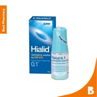 HIALID 0.1% OPTHALMIC SOLUTION 5ML