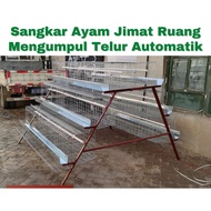 Sangkar Ayam Bertelur Chicken Cage Egg Collect Sangkar Ayam Besar Kumpul Telur Space Saving Hen Cage