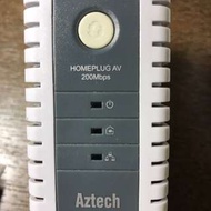 Aztech 200Mbps HomePlug AV Ethernet Adapter