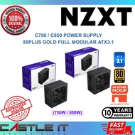 NZXT C750 Gold 750W C850 Gold 850W PSU Power Supply 80PLUS Gold Full Modular ATX3.1