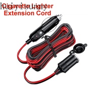 HYS 12V-24V 15A  Extension Cord 3M/4M/6M Car Splitter Charger Cable Socket Plug Auto Accessories