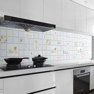 DODORY HL0204 Wallpaper Dinding Dapur Anti Minyak Wall Sticker Kitchen Keramik Motif