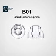 BGVP B01 Silicone Eartips for In-Ear Eardphones Accessories Skin-Friendly Material Replacement Ear T