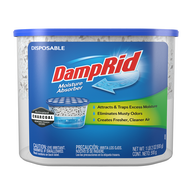 DampRid FG118 Disposable Moisture Absorber Charcoal Dehumidifier - Removes odour and moisture keep your rooms/wardrobe/bathroom fresh