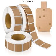 BUTUTUOZ Target Stickers, Outdoor Self-Adhesive Square Target Pasters, for Long&Short Range  Labels 