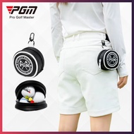 PGM Golf Ball Bag Mini Portable Waterproof Golf Pouch Golf Ball Accessory | Tas Mini Bola Golf