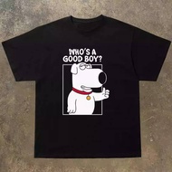 West Sea Boardwalk T-Shirt Short Sleeve Family Guy Parody Family Guy Brian TV Series Merchandise Uni