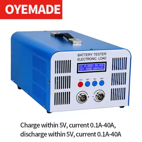 EBC-A40L 0V-5V High current Li-FePO4 lithium ternary power battery capacity tester Charge and discha