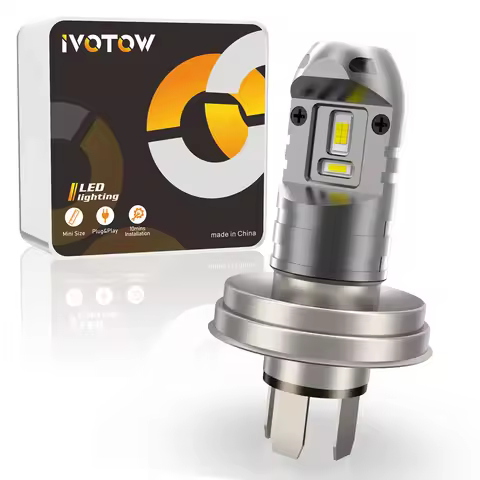 IVOTOW R2 LED for Yamaha XT250 XT 350 Bulb, Riva 125 180 200 Pod Head Light, 1U4-84314-40-XX Bulb 12